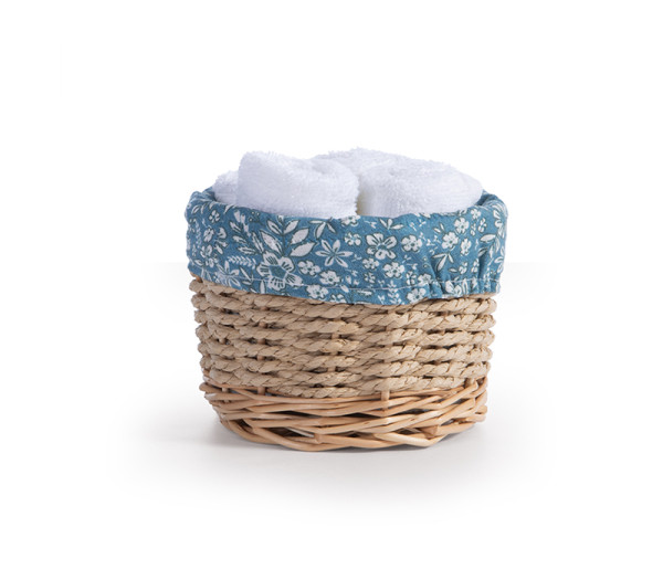 Καλαθάκι με Σετ Λαβέτες Χεριών 5τμχ Nef-Nef Homeware Ethnia Blue White 30×30 Nef-Nef Homeware Καλαθάκι με Σετ Λαβέτες Χεριών 5τμχ Nef-Nef Homeware Ethnia Blue White 30×30