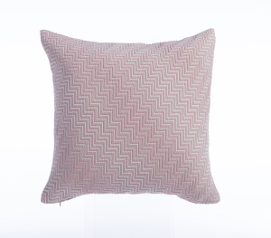 Διακοσμητική Μαξιλαροθήκη Βαμβακερή Nef-Nef Homeware Elements Chevie Pink 50x50