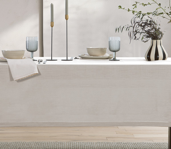Τραπεζομάντηλο Nef-Nef Homeware Steady Ecru 150x300