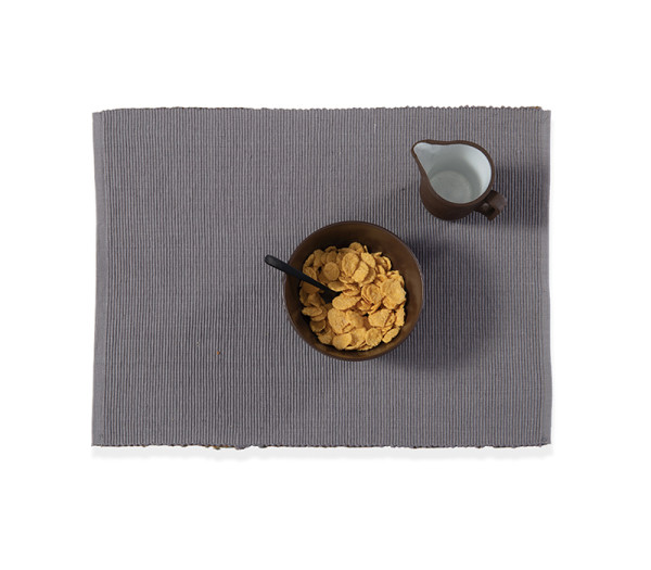 Σετ Σουπλά 2τμχ Βαμβακερά Nef-Nef Homeware Overal Light Grey 33x48