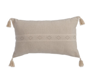 Διακοσμητικό Μαξιλάρι Βαμβακερό Nef-Nef Homeware Resan Beige 33x55