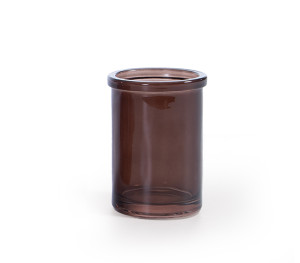 Ποτήρι Μπάνιου Γυάλινο Nef-Nef Homeware Latte Black