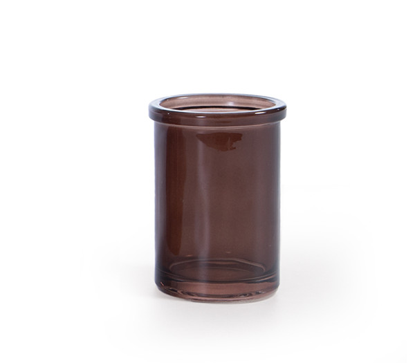 Ποτήρι Μπάνιου Γυάλινο Nef-Nef Homeware Latte Black