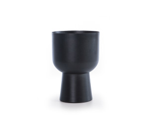 Κασπώ Μεταλλικό Nef-Nef Homeware Bolivak Black 15,5x15,5x22