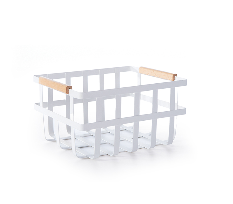 Καλάθι Μεταλλικό Nef-Nef Homeware Sezen White 31x26x16,5 Nef-Nef Homeware Καλάθι Μεταλλικό Nef-Nef Homeware Sezen White 31x26x16,5