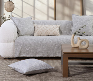 Ριχτάρι Πολυθρόνας Nef-Nef Homeware Garcia Grey 170x180