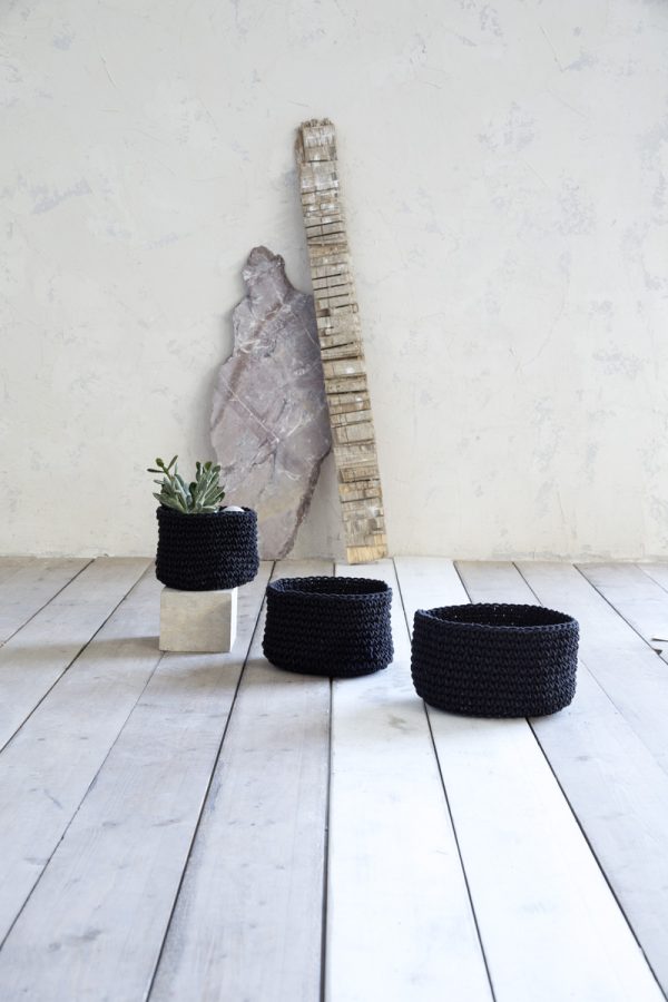 Nima Home Καλάθι 28x15 - Panier Black Nima Home Nima Home Καλάθι 28x15 - Panier Black - Image 2