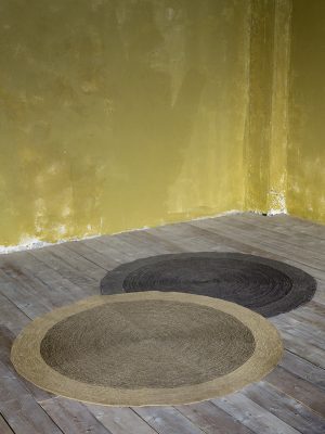 Nima Home Στρογγυλό Χαλί - Bergren Gray Δ90