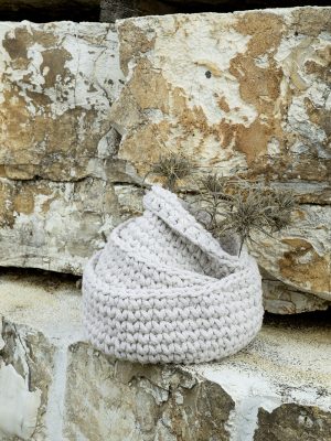 Nima Home Καλάθι 28x15 - Panier Ivory