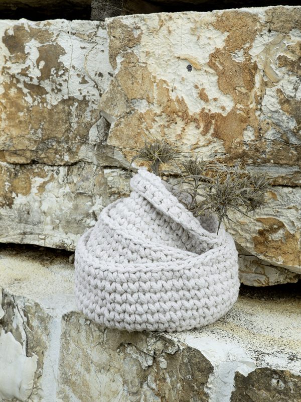 Nima Home Καλάθι 28x15 - Panier Ivory