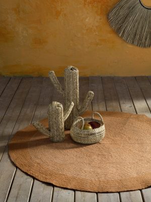 Nima Home Στρογγυλό Χαλί - Bergren Deep Orange Δ120