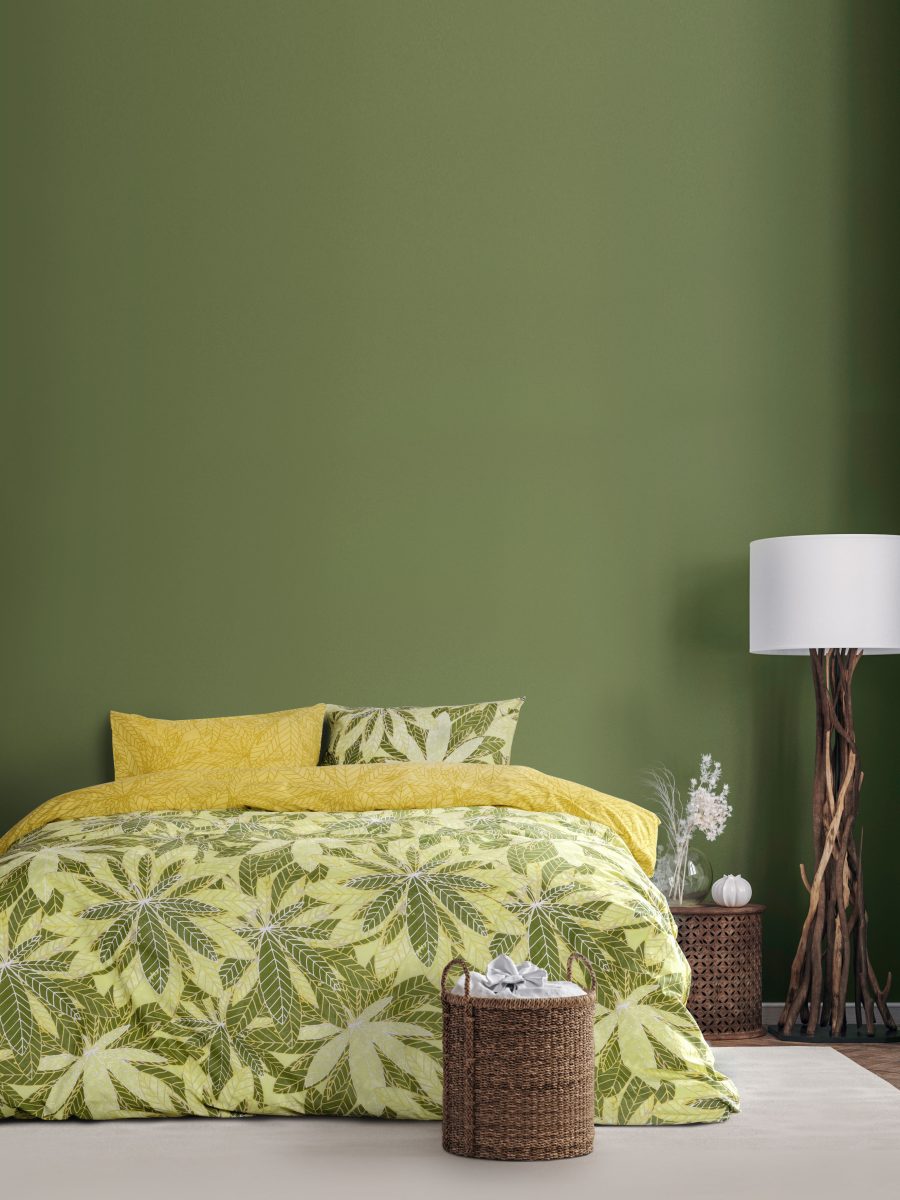 Kocoon Home Σετ Σεντόνια Μονά - Raellia Green 160x270 Kocoon Home Kocoon Home Σετ Σεντόνια Μονά - Raellia Green 160x270