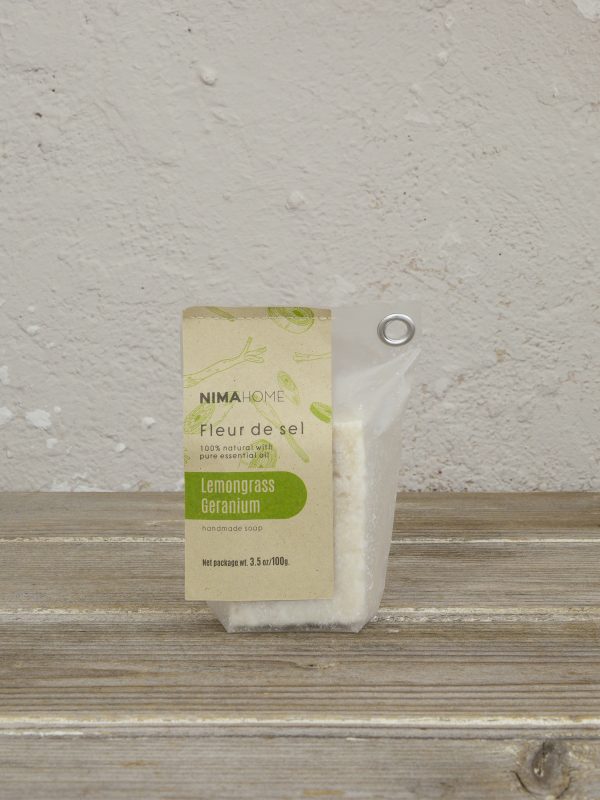 Nima Home Σαπούνι χειροποίητο 100g - Lemongrass / Geranium Nima Home Nima Home Σαπούνι χειροποίητο 100g - Lemongrass / Geranium - Image 2