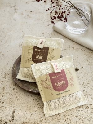 Nima Home Σαπούνι/Σφουγγάρι απολέπισης 140g Wash Pad - Herb