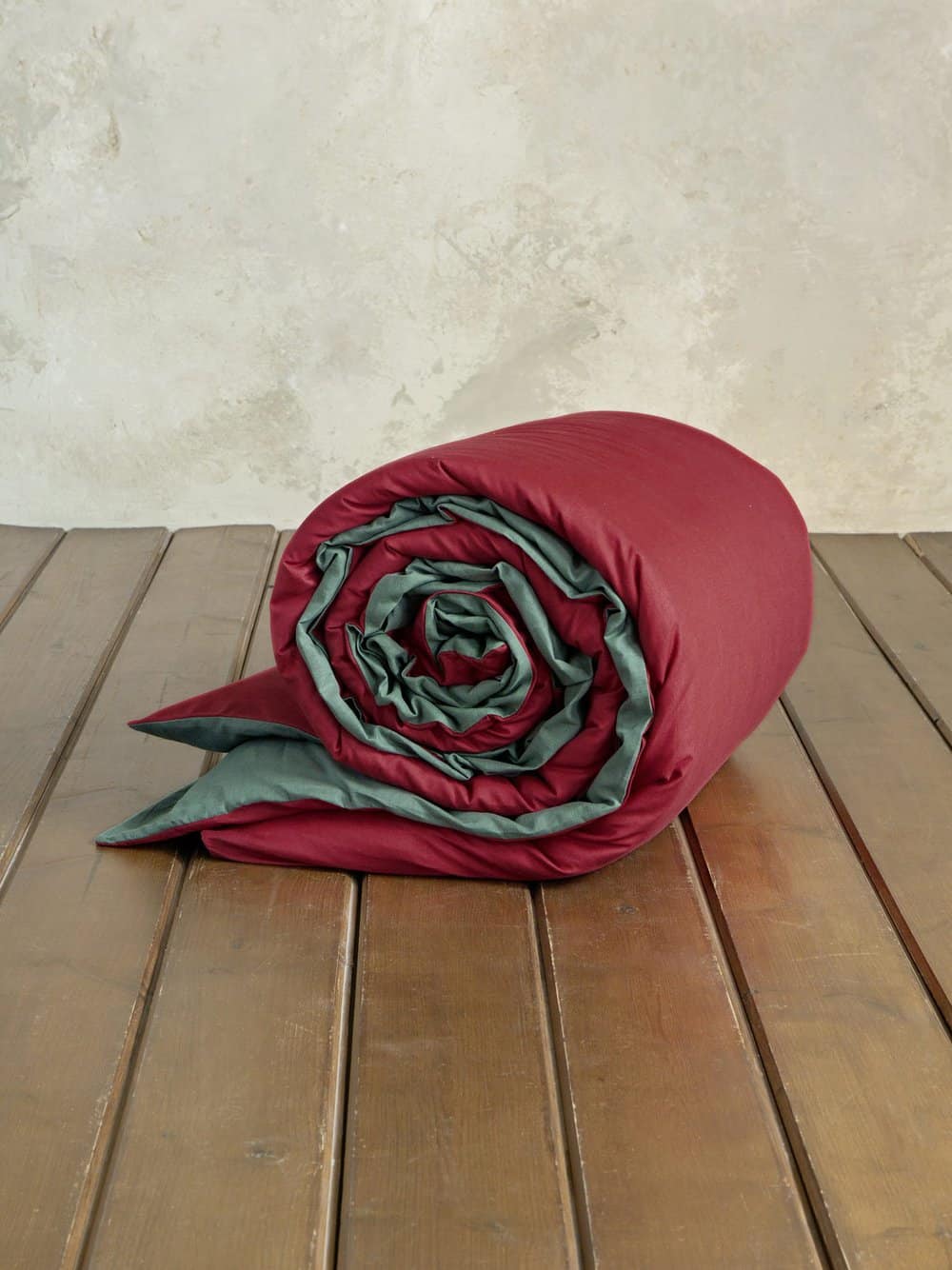 Παπλωματοθήκη King Size Nima Home Colors Absolute Red / Pine Green 240×260 Nima Home Παπλωματοθήκη King Size Nima Home Colors Absolute Red / Pine Green 240×260