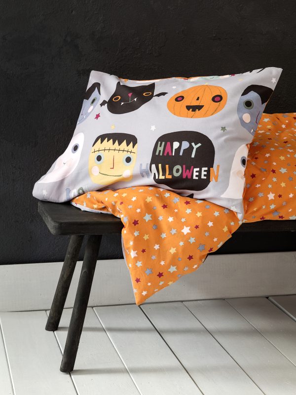 Nima Home Σετ Παιδικά Σεντόνια Μονά - Happy Halloween 170x255 Nima Home Nima Home Σετ Παιδικά Σεντόνια Μονά - Happy Halloween 170x255 - Image 2