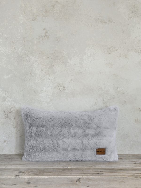 Nima Home Διακοσμητικό Μαξιλάρι 30x50 - Velure Light Gray Nima Home Nima Home Διακοσμητικό Μαξιλάρι 30x50 - Velure Light Gray