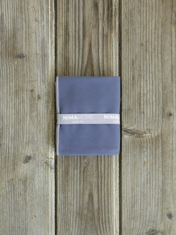 Nima Home Πετσέτα Γυμναστηρίου 50x90 Microfiber - Riva Denim Blue