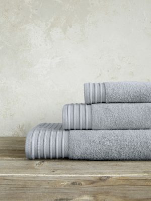 Πετσέτα Προσώπου 500gr/m2 Nima Home Feel Fresh Steel Gray 50x100