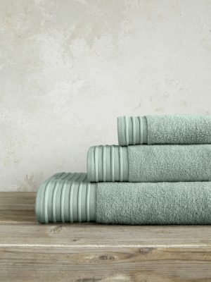 Πετσέτα Προσώπου 500gr/m2 Nima Home Feel Fresh Rock Green 50x100
