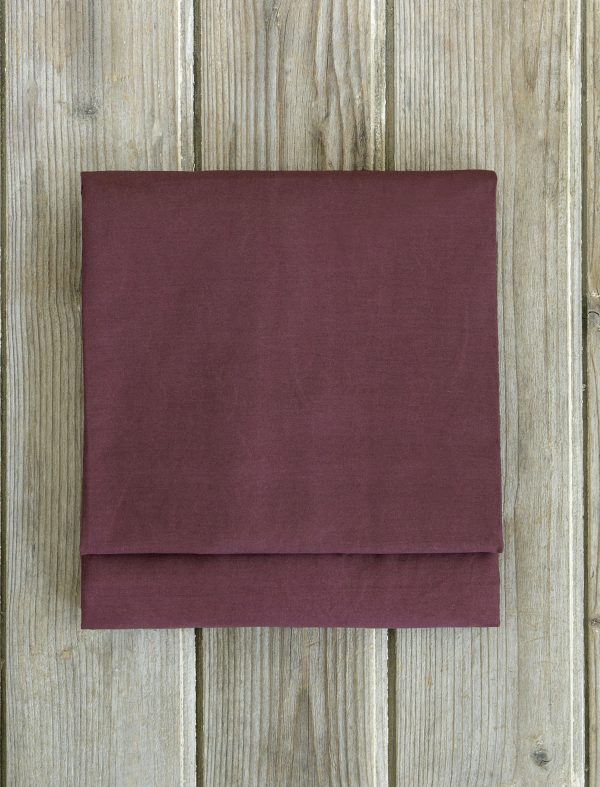 Σεντόνι Μονό Nima Home Unicolors Deep Bordeaux 160x260