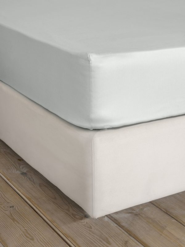 Σεντόνι Μονό με Λάστιχο Βαμβακοσατέν Nima Home Superior Soft Gray 100x200+34 Nima Home Σεντόνι Μονό με Λάστιχο Βαμβακοσατέν Nima Home Superior Soft Gray 100x200+34