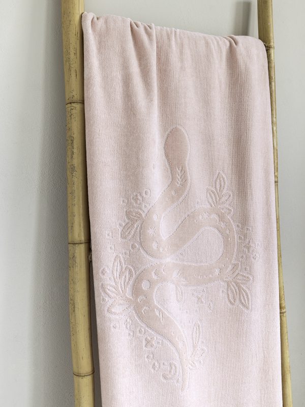 Πετσέτα Θαλάσσης Βελουτέ Nima Home Maui Jacquard 90x160 Nima Home Πετσέτα Θαλάσσης Βελουτέ Nima Home Maui Jacquard 90x160