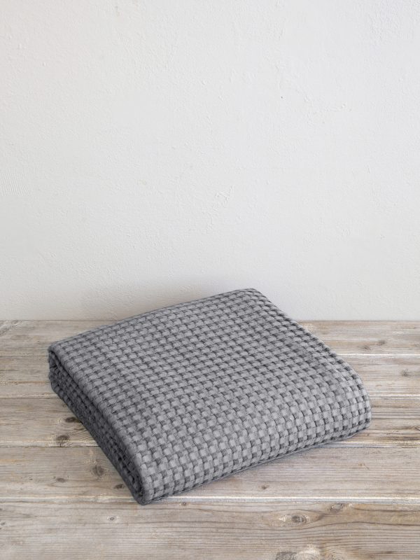 Nima Home Κουβέρτα Πικέ 160x240 Comfy - Medium Gray Nima Home Nima Home Κουβέρτα Πικέ 160x240 Comfy - Medium Gray
