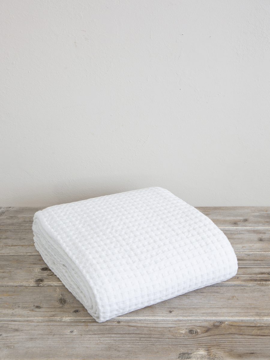Nima Home Κουβέρτα Πικέ 220x240 Comfy - Snow White Nima Home Nima Home Κουβέρτα Πικέ 220x240 Comfy - Snow White