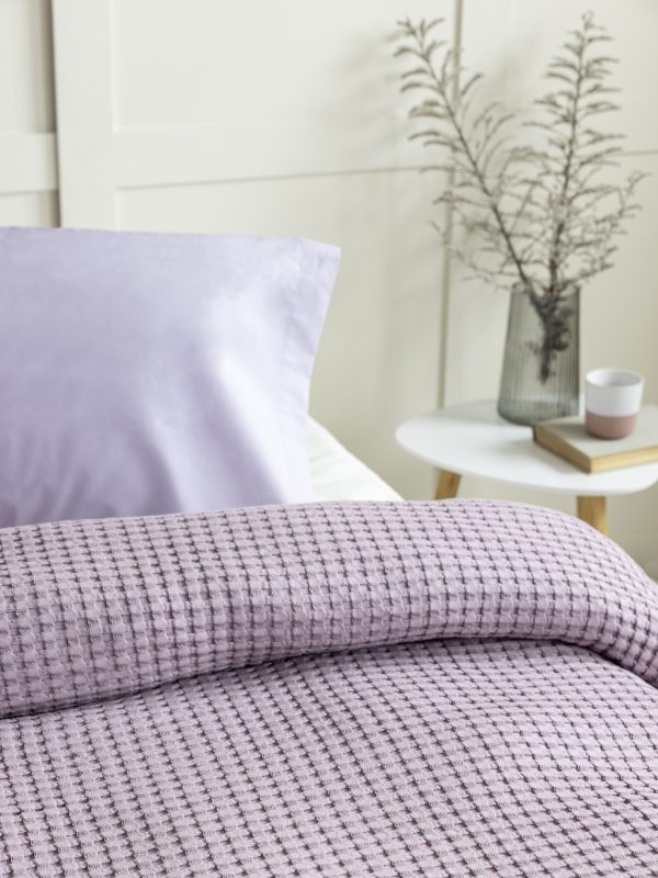 Nima Home Κουβέρτα Πικέ 220x240 Comfy - Warm Lilac Nima Home Nima Home Κουβέρτα Πικέ 220x240 Comfy - Warm Lilac - Image 2