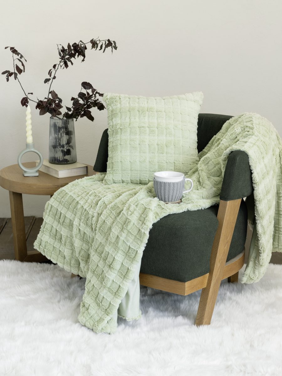Nima Home Κουβέρτα καναπέ 130x170 - Weave Mint Nima Home Nima Home Κουβέρτα καναπέ 130x170 - Weave Mint