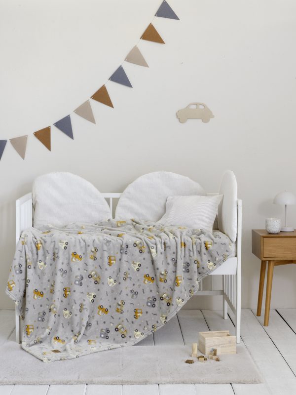 Nima Home Βρεφική Κουβέρτα Κούνιας Fleece 110x150 - Dino Town Nima Home Nima Home Βρεφική Κουβέρτα Κούνιας Fleece 110x150 - Dino Town