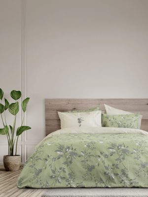 Nima Home Σετ Σεντόνια King Size Φανελένια - Bernice 265x280