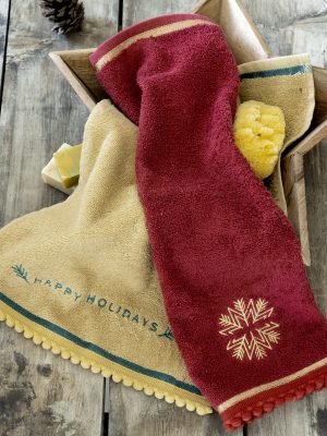 Nima Home Σετ Πετσέτες (2 x 30x50) - Happy Holidays