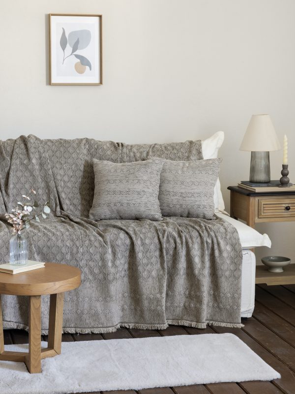 Ριχτάρι Διθέσιου Καναπέ Nima Home Mansi Taupe 180×240 Nima Home Ριχτάρι Διθέσιου Καναπέ Nima Home Mansi Taupe 180×240
