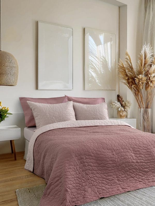 Nima Home Κουβερλί Μονό 160x240 - Nala Wild Dusty Pink / Apple Nima Home Nima Home Κουβερλί Μονό 160x240 - Nala Wild Dusty Pink / Apple
