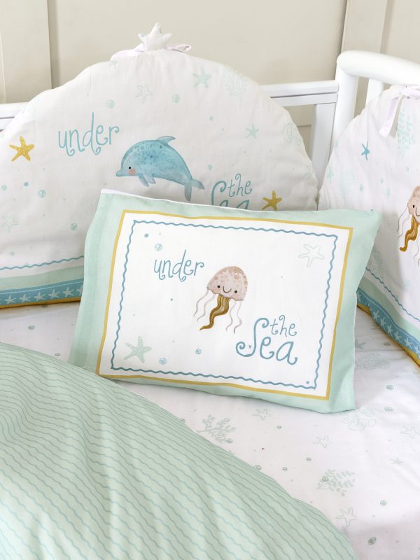 Nima Home Σετ Βρεφική Παπλωματοθήκη Κούνιας - Sea Love 110x145 Nima Home Nima Home Σετ Βρεφική Παπλωματοθήκη Κούνιας - Sea Love 110x145 - Image 2