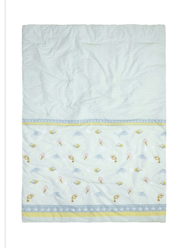 Nima Home Βρεφικό Κουβερλί Κούνιας Βαμβακερό - Sea Love 100x140 Nima Home Nima Home Βρεφικό Κουβερλί Κούνιας Βαμβακερό - Sea Love 100x140 - Image 2