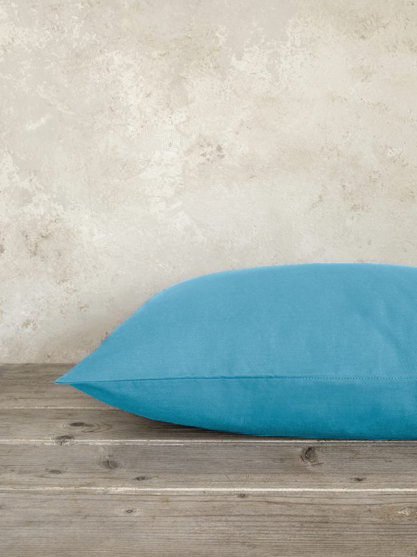 Nima Home Σετ Μαξιλαροθήκες Ύπνου 2τμχ Unicolors - Petrol Blue 52x72
