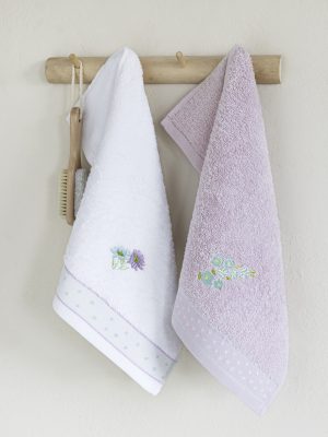 Nima Home Σετ Πετσέτες (2 x 30x50) - Lavender