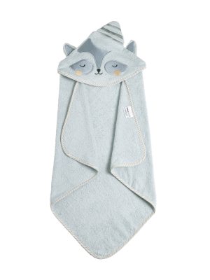 Βρεφική Κάπα με Κουκούλα Nima Home Sleepy Racoon 75x75