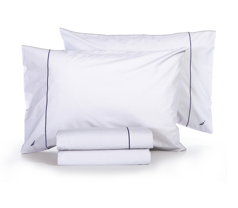 Σετ Σεντόνια Υπέρδιπλα Περκάλι Nef-Nef Homeware X Nautica Wave Solid White 240x270 Nef-Nef Homeware X Nautica Σετ Σεντόνια Υπέρδιπλα Περκάλι Nef-Nef Homeware X Nautica Wave Solid White 240x270