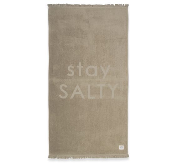 Πετσέτα Θαλάσσης Nef-Nef Homeware Stay Salty Sage 90×170 Nef-Nef Homeware ΠΕΤΣΕΤΑ ΘΑΛΑΣΣΗΣ STAY SALTY sage