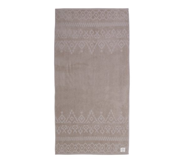 Πετσέτα Θαλάσσης Nef-Nef Homeware Trivian Greige 80x160 Nef-Nef Homeware ΠΕΤΣΕΤΑ ΘΑΛΑΣΣΗΣ TRIVIAN greice
