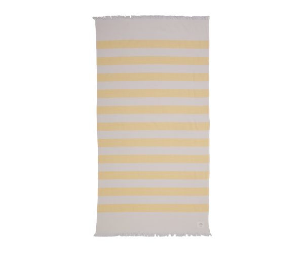 Πετσέτα Θαλάσσης Pestemal Nef-Nef Homeware United Yellow 90x170 Nef-Nef Homeware ΠΕΤΣΕΤΕΣ ΘΑΛΑΣΣΗΣ UNITED yellow