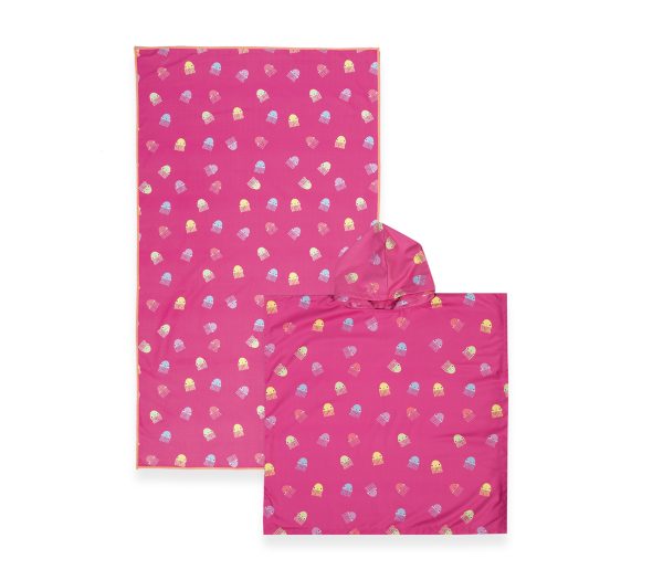 Παιδική Πετσέτα Θαλάσσης Microfiber Nef-Nef Homeware Jelly Team Fuchsia 70x120 Nef-Nef Homeware ΣΥΝΘΕΣΗ ΠΑΙΔΙΚΗ ΠΕΤΣΕΤΑ ΘΑΛΑΣΣΗΣ & ΠΟΝΤΣΟ JELLY FISH