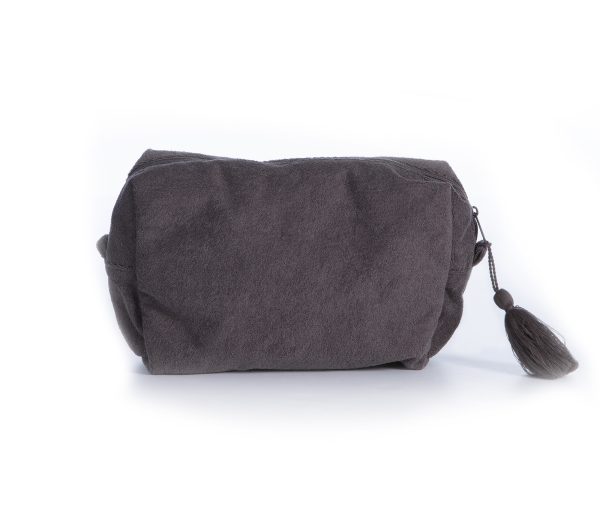 Νεσεσσέρ Θαλάσσης Nef-Nef Homeware Expression Dark Grey 22.5x18 Nef-Nef Homeware ΝΕΣΕΣΣΕΡ ΠΑΡΑΛΙΑΣ EXPRESSION dark grey