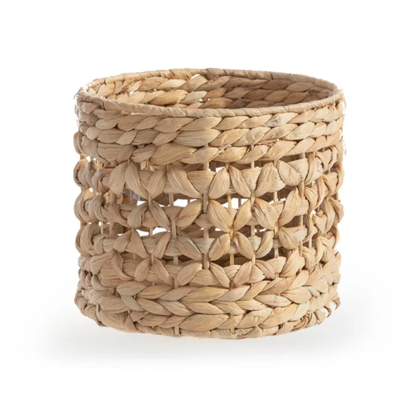 Καλάθι Ψάθινο Nef-Nef Homeware Romano Natural D22x19 Nef-Nef Homeware καλάθι αποθήκευσης φ22x19 nef nef romano