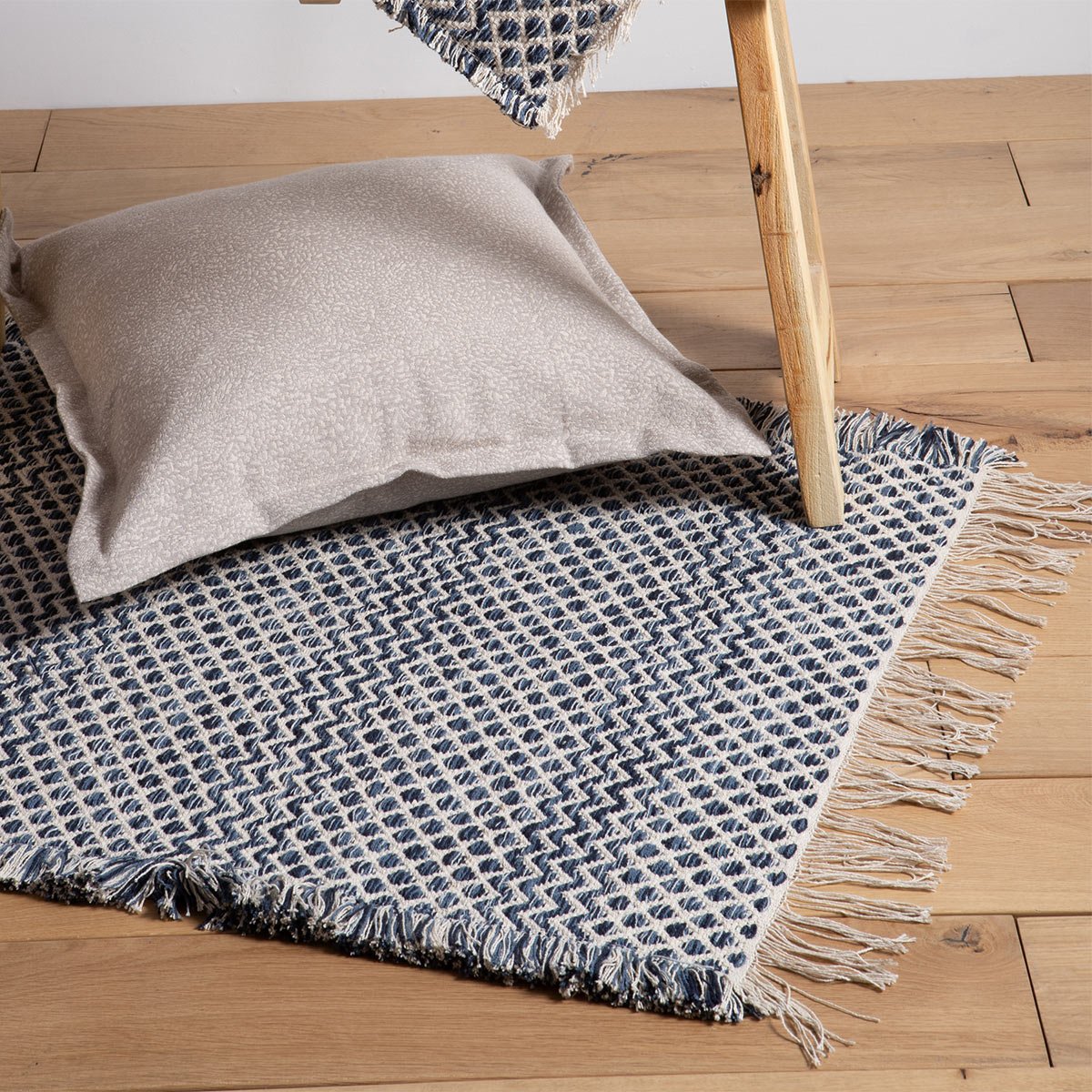 Χαλί Nef-Nef Homeware Athena Blue 140x200 Nef-Nef Homeware χαλί διαδρόμου 65x130 nef nef blue collection athena