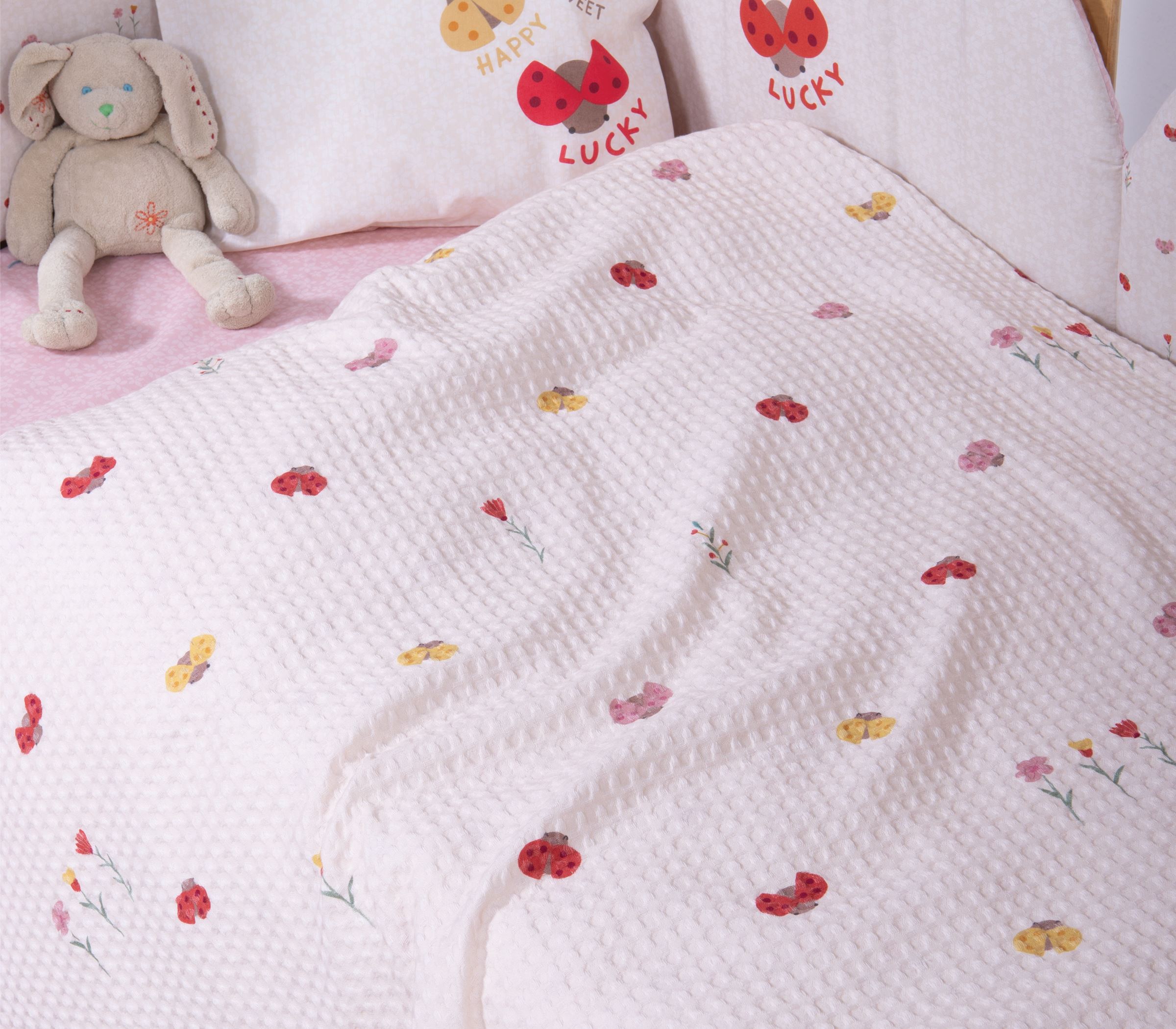 Πικέ Βρεφική Κουβέρτα Nef Nef Homeware